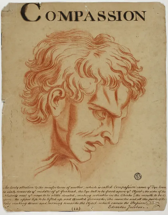 Framed Print : Compassion, after 1698. Creator: Eduardus Jacobus