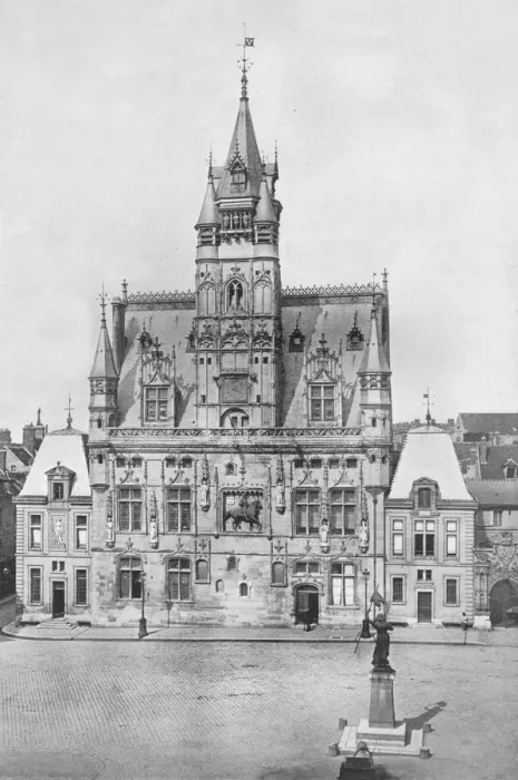 Framed Print : Compiegne: The Hotel de Ville, 1914 Framed Print : Compiegne: The Hotel de Ville, 1914