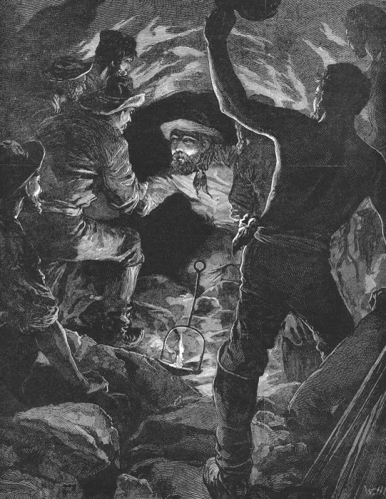 Framed Print : Completion of the St Gotthard Tunnel beneath the Alps, 1880 Framed Print : Completion of the St Gotthard Tunnel beneath the Alps, 1880