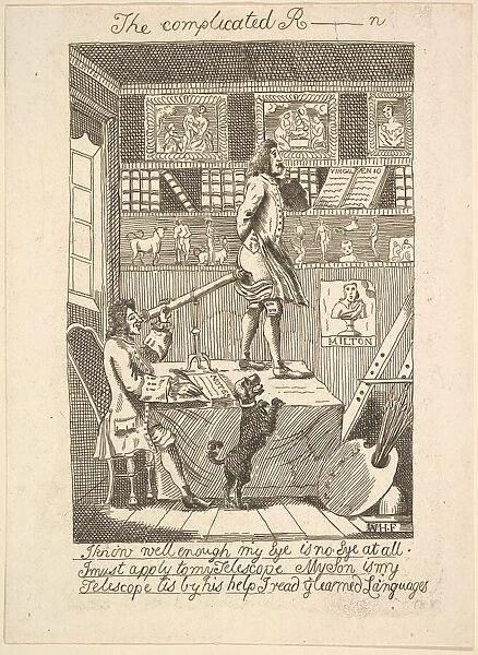 The Complicated R_____n, 1794 (?). Creator: Probably etched by Richard Livesay (British