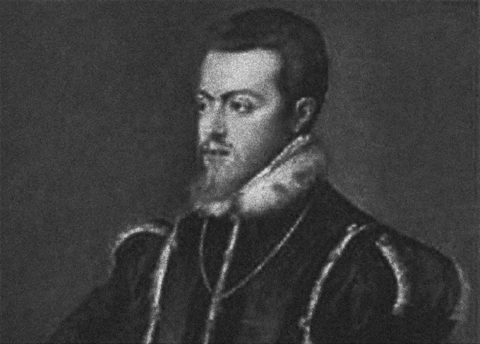 Framed Print : Composer Antonio de Cabezon. Artist: Anonymous Framed Print : Composer Antonio de Cabezon. Artist: Anonymous