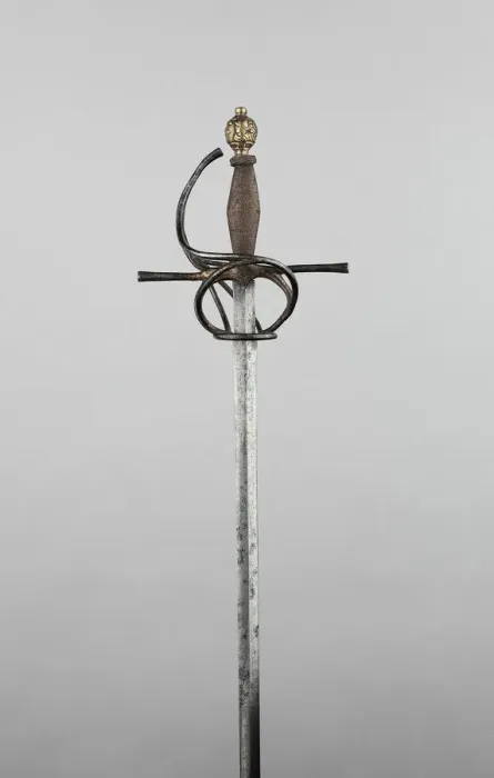 Framed Print : Composite Rapier for a Boy, Germany, Hilt: c. 1590 / 1600 Blade: 1600 / 1700 Pommel: c. 1700 Framed Print : Composite Rapier for a Boy, Germany, Hilt: c. 1590 / 1600 Blade: 1600 / 1700 Pommel: c. 1700