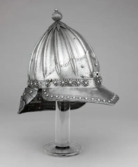 Framed Print : Composite Zischagge (Helmet), Flanders, c. 1620. Creator: Unknown Framed Print : Composite Zischagge (Helmet), Flanders, c. 1620. Creator: Unknown