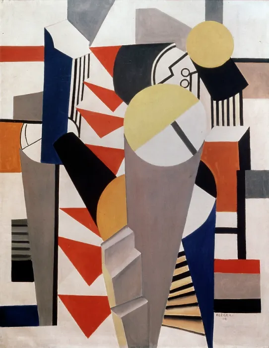 Framed Print : Composition, 1918. Creator: Fernand Leger. Composition, 1918. Creator: Fernand Leger Framed Print : Composition, 1918. Creator: Fernand Leger. Composition, 1918. Creator: Fernand Leger