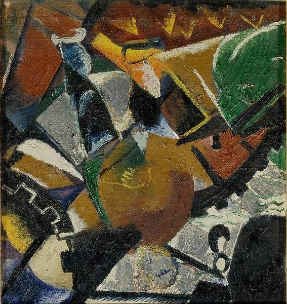 Composition, 1921. Artist: Palmov, Viktor Nikandrovich (1888-1929)