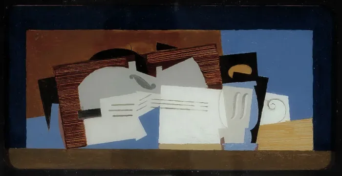 Framed Print : Composition, 1921. Creator: Louis Marcoussis Framed Print : Composition, 1921. Creator: Louis Marcoussis
