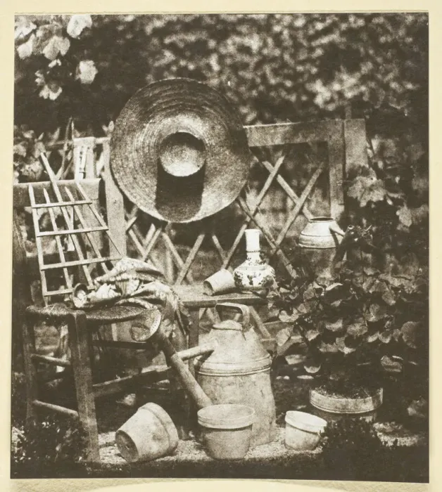 Framed Print : Composition au chapeau, c. 1842, printed 1965. Creator: Hippolyte Bayard Framed Print : Composition au chapeau, c. 1842, printed 1965. Creator: Hippolyte Bayard