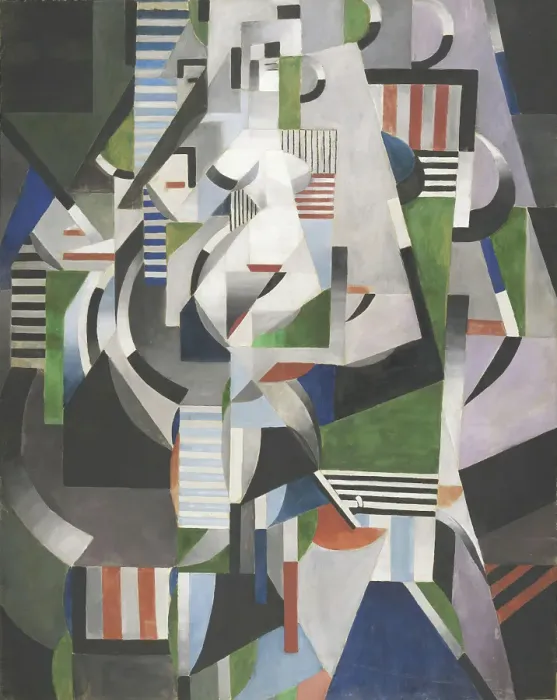 Framed Print : Composition, c1914-1916. Creator: Thorvald Hellesen Framed Print : Composition, c1914-1916. Creator: Thorvald Hellesen