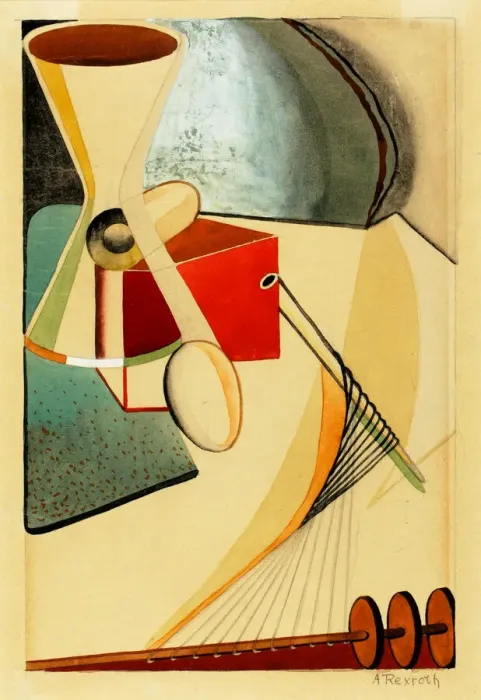 Framed Print : Composition, ca. 1935-1943. Creator: Andree Rexroth Framed Print : Composition, ca. 1935-1943. Creator: Andree Rexroth