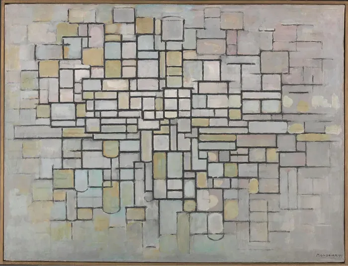 Framed Print : Composition No. 2, 1913. Creator: Mondrian, Piet (1872-1944) Framed Print : Composition No. 2, 1913. Creator: Mondrian, Piet (1872-1944)