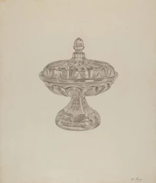 Framed Print : Compote, 1935 / 1942. Creator: Michael Fenga Framed Print : Compote, 1935 / 1942. Creator: Michael Fenga
