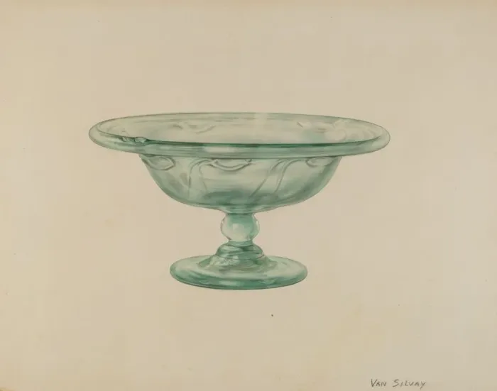 Framed Print : Compote, 1935 / 1942. Creator: Van Silvay Framed Print : Compote, 1935 / 1942. Creator: Van Silvay