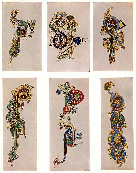 Compound letters, 800 AD, (20th century)
