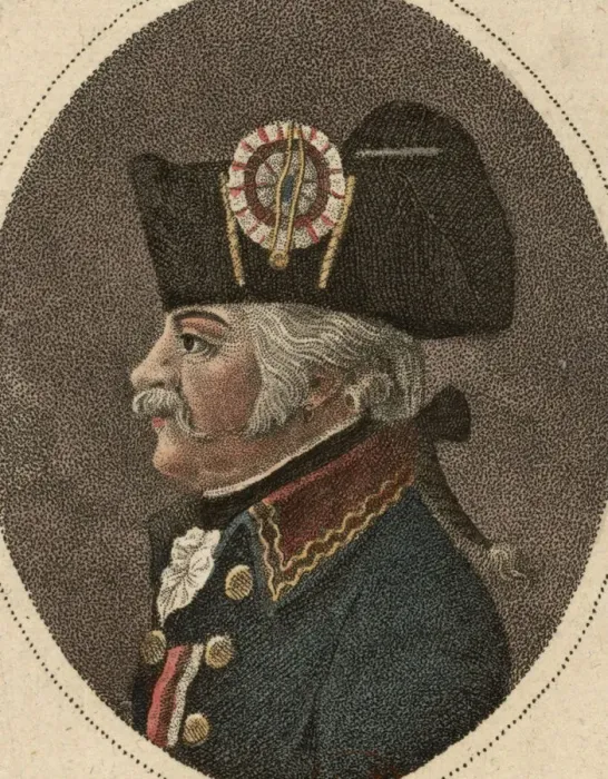 Framed Print : Comte Adam Philippe de Custine (1740-1793), 1794 Framed Print : Comte Adam Philippe de Custine (1740-1793), 1794