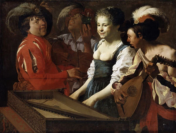 Concert, 1626. Artist: Hendrick ter Brugghen