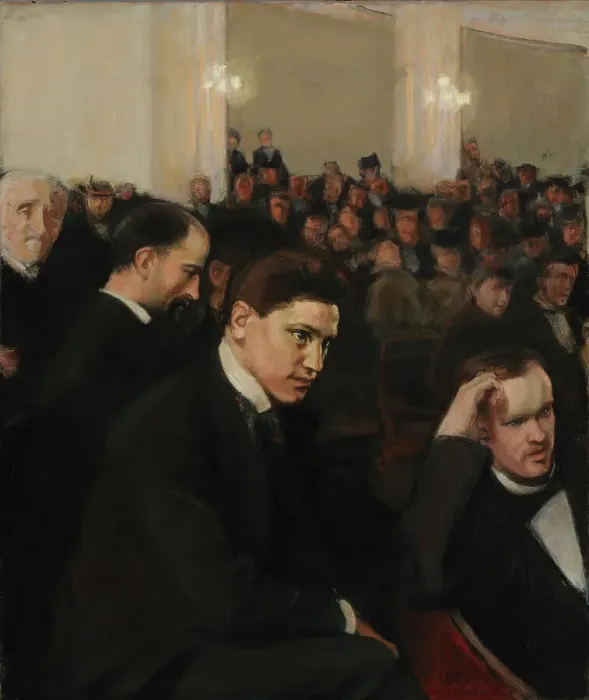 Framed Print : The Concert, 1898. Creator: Magnus Enckell Framed Print : The Concert, 1898. Creator: Magnus Enckell