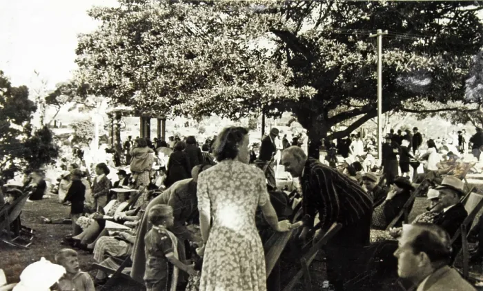 Framed Print : Concert at Balmoral, Mosman, c1930. Creator: Unknown Framed Print : Concert at Balmoral, Mosman, c1930. Creator: Unknown
