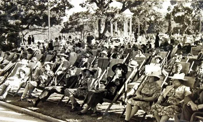 Framed Print : Concert at Balmoral, Mosman, c1930. Creator: Unknown Framed Print : Concert at Balmoral, Mosman, c1930. Creator: Unknown