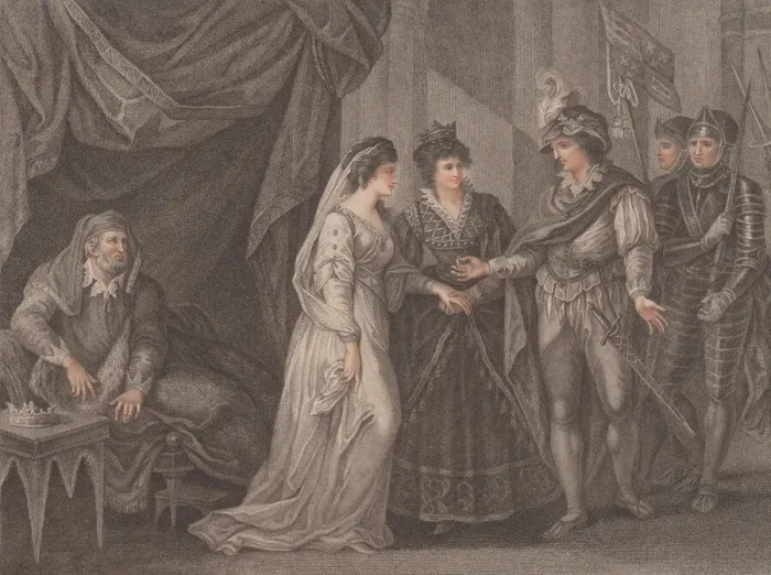 Framed Print : The Conclusion of the Treaty of Troye, Where Henry the V, King of England Framed Print : The Conclusion of the Treaty of Troye, Where Henry the V, King of England
