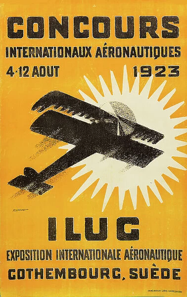 Concours Internationaux Aéronautiques, 1923. Creator: Meurling, Carl (1879-1929)