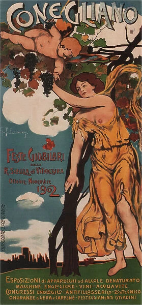 Conegliano - Feste Giubilari della R. Scuola di Viticoltura, 1902. Artist: G. Del Colle & G
