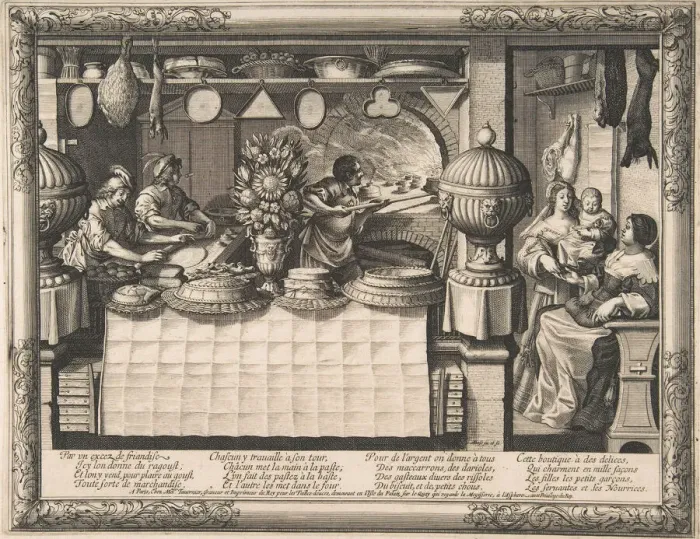 Framed Print : The Confectioner, 1632-35. Creator: Abraham Bosse Framed Print : The Confectioner, 1632-35. Creator: Abraham Bosse