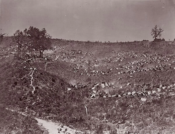 Confederate Prisoners at Belle Plain, May 12, 1863. Creator: Tim O Sullivan