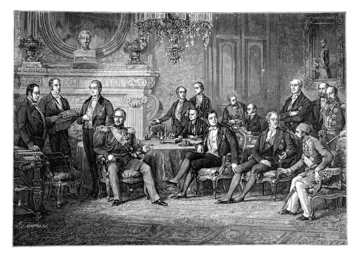 Framed Print : The Conference of Paris, 1856, (1888) Framed Print : The Conference of Paris, 1856, (1888)