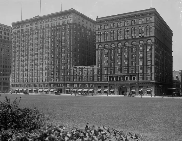 Framed Print : Congress Hotel, Chicago, Ill. between 1900 and 1910. Creator: Unknown Framed Print : Congress Hotel, Chicago, Ill. between 1900 and 1910. Creator: Unknown