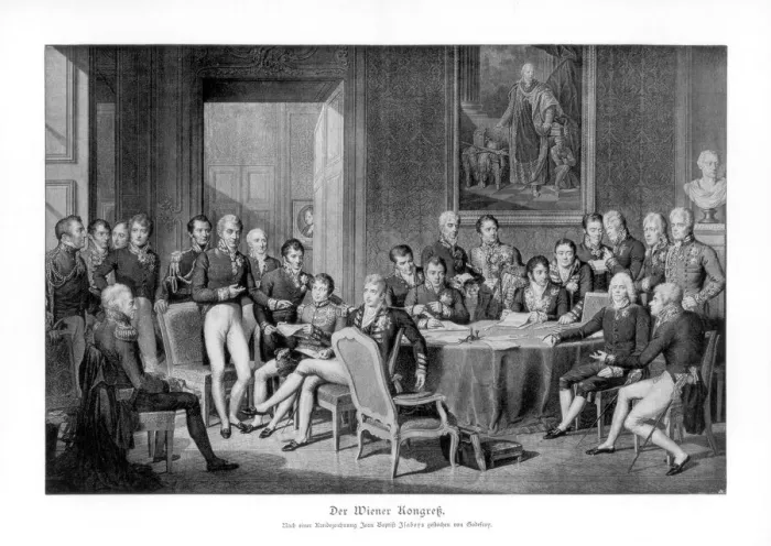 Framed Print : The Congress of Vienna, 1814-1815 (1900) Framed Print : The Congress of Vienna, 1814-1815 (1900)