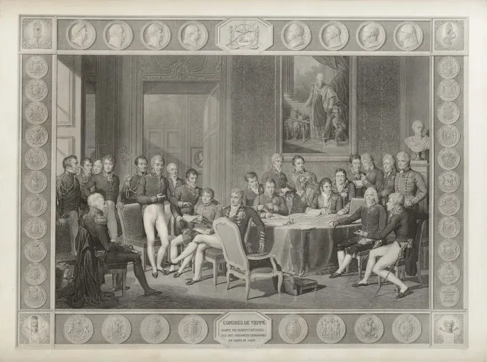 Framed Print : The Congress of Vienna, 1819 Framed Print : The Congress of Vienna, 1819