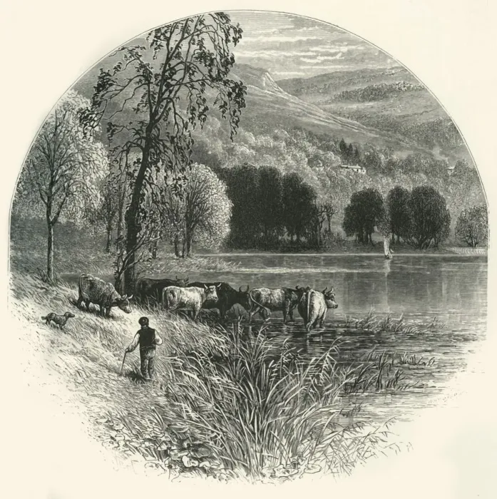 Framed Print : Coniston Water, c1870 Framed Print : Coniston Water, c1870