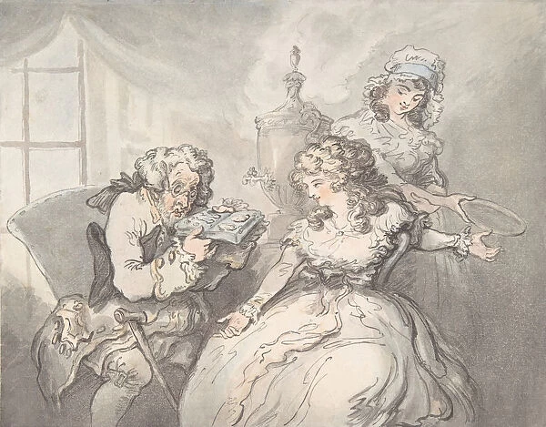 The Connoisseur, 1780-1800. Creator: Thomas Rowlandson