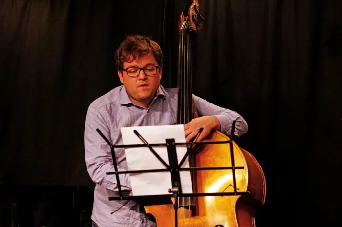 Framed Print : Conor Chaplin, Ari Hoenig Trio, Verdict Jazz Club, Brghton, East Sussex, 6th Oct. 2021 Framed Print : Conor Chaplin, Ari Hoenig Trio, Verdict Jazz Club, Brghton, East Sussex, 6th Oct. 2021