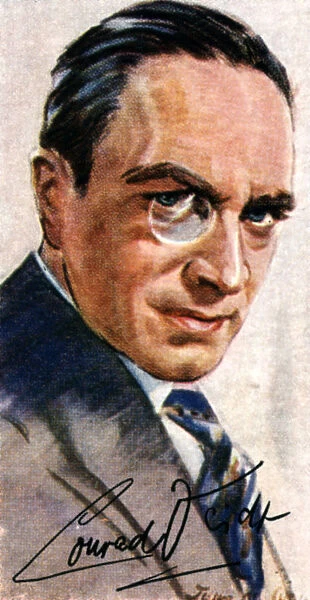 Conrad Veidt, (1893-1943), German actor, 20th century