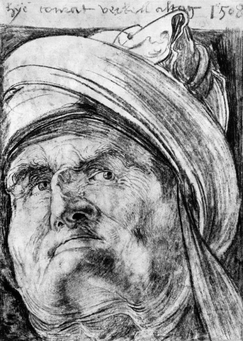 Framed Print : Conrad Verkell, 1508, (1936). Artist: Albrecht Durer Framed Print : Conrad Verkell, 1508, (1936). Artist: Albrecht Durer