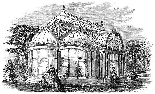 Conservatory, by Ormson, in the International Exhibition, 1862. Creator: Unknown