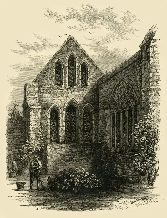 Framed Print : Consistory Court, St. Saviours Church, 1820, (c1878). Creator: Unknown Framed Print : Consistory Court, St. Saviours Church, 1820, (c1878). Creator: Unknown