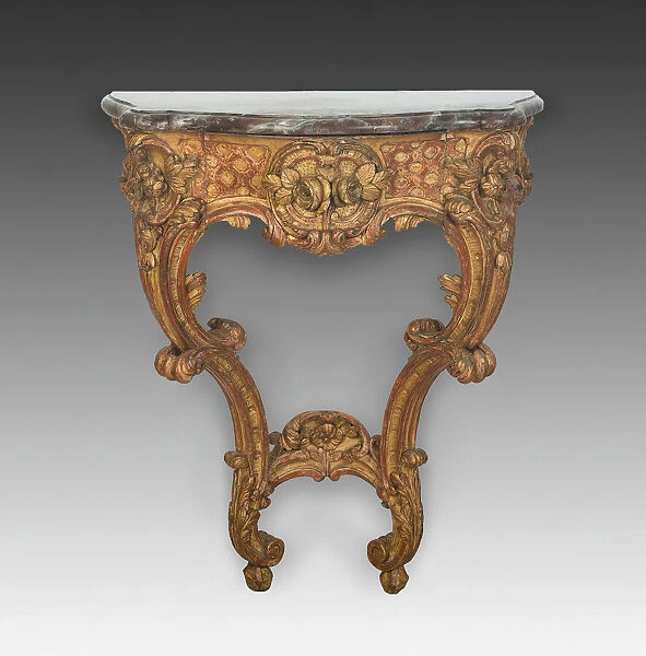 Console Table, France, c. 1730. Creator: Unknown