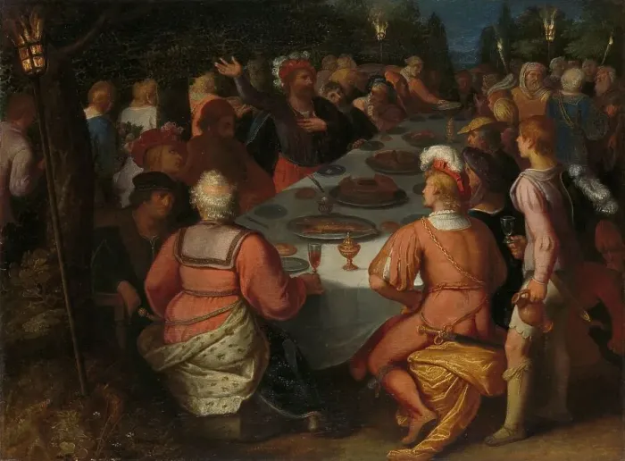 Framed Print : The Conspiracy of Julius Civilis and the Batavians in a Sacred Grove, 1600-1613. Creator: Otto Van Veen Framed Print : The Conspiracy of Julius Civilis and the Batavians in a Sacred Grove, 1600-1613. Creator: Otto Van Veen