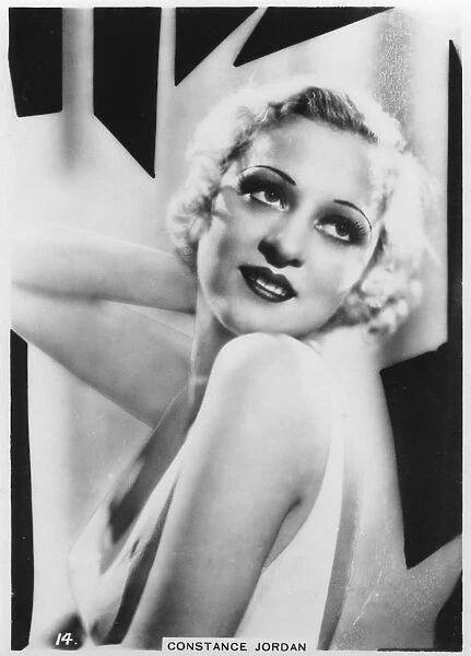 Constance Jordan, actress, c1938