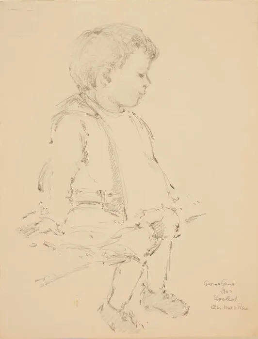 Framed Print : Constant, 1907. Creator: Elmer Livingston MacRae