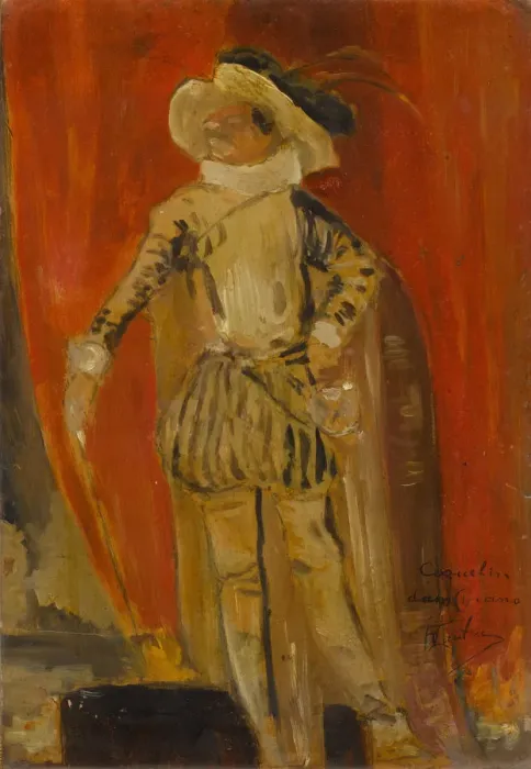 Framed Print : Constant Coquelin as Cyrano Framed Print : Constant Coquelin as Cyrano