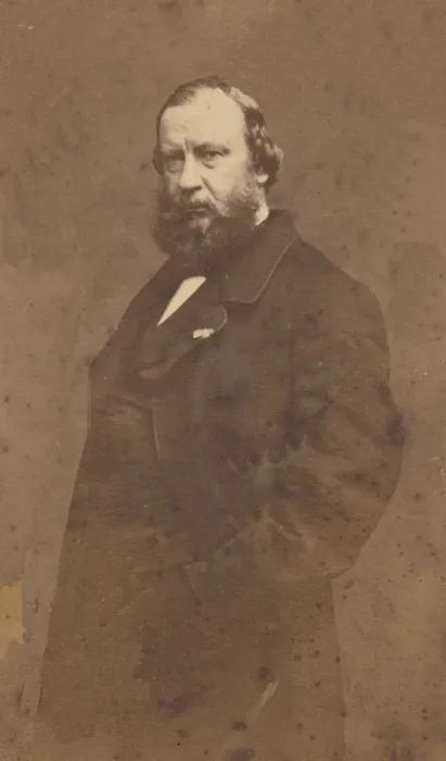 Framed Print : [Constant Troyon], 1860s. Creator: Etienne Carjat