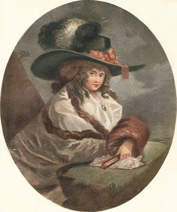Framed Print : Constantia, c1788 Framed Print : Constantia, c1788