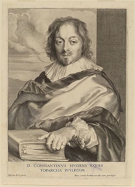 Constantijn Huygens, probably 1626 / 1636. Creator: Paulus Pontius