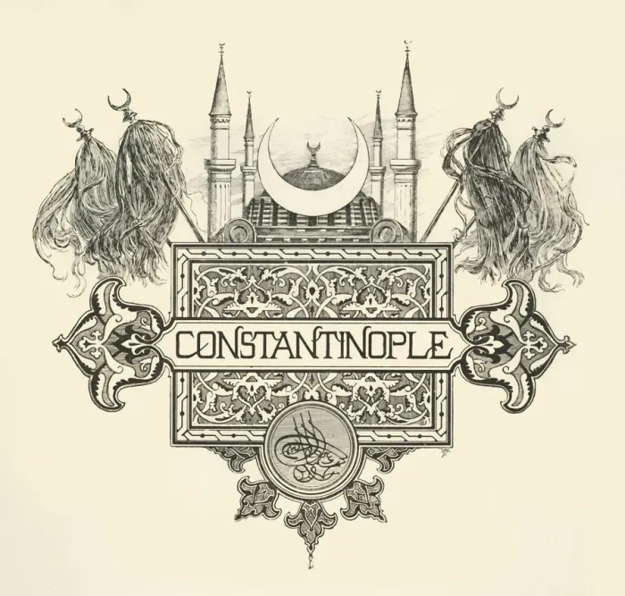 Framed Print : Constantinople, late 19th-early 20th century. Creator: Unknown Framed Print : Constantinople, late 19th-early 20th century. Creator: Unknown
