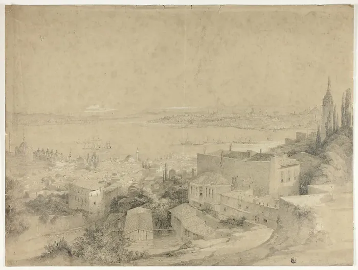 Framed Print : Constantinople, n.d. Creator: David Roberts Framed Print : Constantinople, n.d. Creator: David Roberts