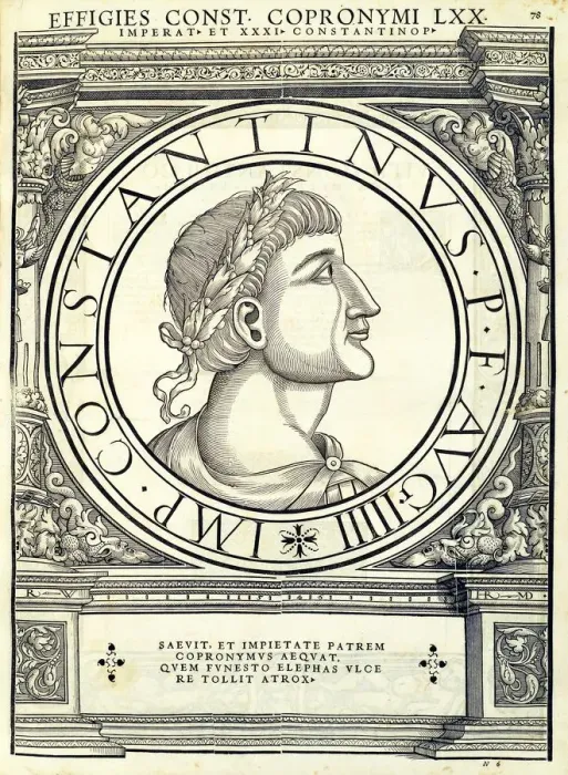 Framed Print : Constantinus Copronymus (718 - 775), 1559 Framed Print : Constantinus Copronymus (718 - 775), 1559