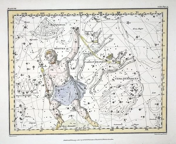 The Constellations (Plate VII), 1822